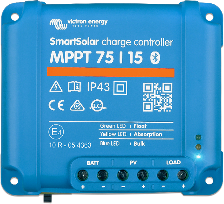 SmartSolar MPPT 75/10, 75/15, 100/15 & 100/20